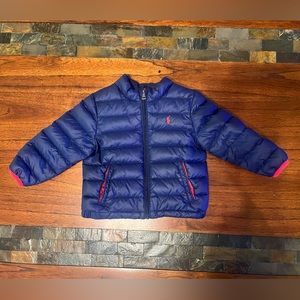 Ralph Lauren Polo Jacket for Baby size 24 months blue and red